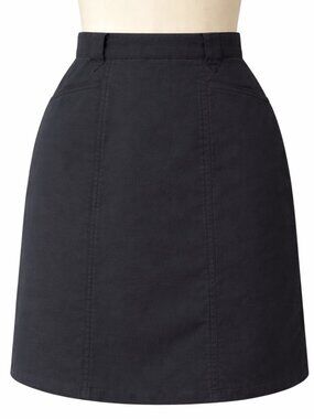 💋 The Territory Ahead Black A-Line Skirt | Size 4 | 18" Length | Classic